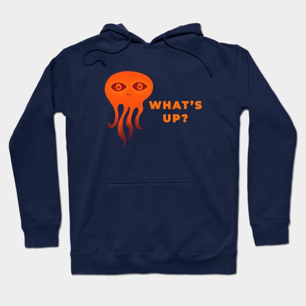 What's Up? Hoodie by Green Paladin